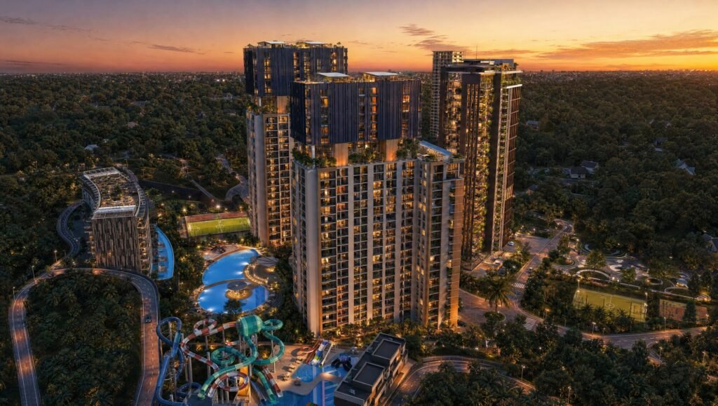 Mardi Aquapark by Mercure, Batumi, aerial view